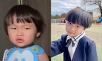 Bé Sa nhà Quỳnh Trần JP đã tốt nghiệp mẫu giáo, ngoại hình thay đổi hết sức dễ thương