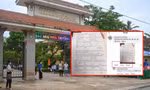 Thí sinh chụp đề Toán gửi ra ngoài nhờ người thân giải hộ: Là học sinh Giỏi nhiều năm liền