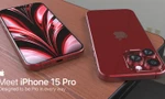iPhone 15 Pro qua render mới nhất: Khung titan, cực mỏng, màu Rose Gold trở lại