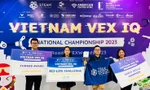 Hai tween lớp 6 giành giải thưởng lớn tại VEX IQ Robotics toàn quốc 2023