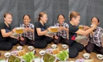 Lần đầu đến Bắc Giang, Quỳnh Trần JP được Bà Tân Vlog chiêu đãi món ăn "siêu to khổng lồ"