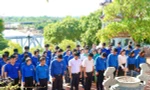 Tuổi trẻ Quảng Bình phát động trồng cây xanh khu vực Đền tưởng niệm liệt sĩ Trường Sơn