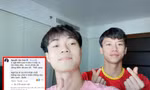 Văn Toàn và Hải Quế tự nhận có nhiều "fan quốc tế" nhất, đăng ảnh chụp chung cho đỡ tủi