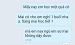Học trò nhắn tin xin nghỉ học, phản ứng của cô giáo khiến dân mạng không ngừng "thả tim"