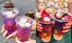 Đến hẹn lại lên, trà măng cụt trở thành đồ uống "hot trend" những ngày nắng thiêu đốt