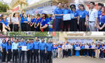 Bí thư T.Ư Đoàn động viên đội hình "Tiếp sức mùa thi" tại Hà Nội và TP.HCM