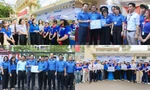 Bí thư T.Ư Đoàn động viên đội hình "Tiếp sức mùa thi" tại Hà Nội và TP.HCM