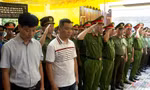 Tiễn biệt trung úy công an hy sinh ở Thái Bình: 'Tôi như mất đi người em ruột'