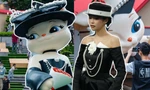 "Em mèo" Jennie Met Gala gây bão tại Trùng Khánh, thành điểm check-in cực hot