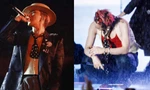 G-Dragon đội mưa biểu diễn ở Mỹ Đình: Chiếc trâm hoa cúc gần 3 tỷ đồng gây sốt