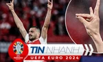 TIN NHANH EURO 2024: Ngôi sao Thổ Nhĩ Kỳ nguy cơ bị cấm thi đấu vì màn ăn mừng kỳ lạ