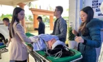 Mới nhất vụ sập trần lớp học, nữ sinh tổn thương đầu đã chuyển tuyến bệnh viện