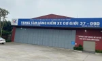 Công an Nghệ An khám xét trung tâm đăng kiểm xe cơ giới 37-09D