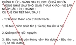 Đăng tin 'sáp nhập còn 31 tỉnh thành', người đàn ông bị xử phạt