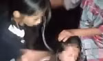 Xôn xao clip nhóm nữ sinh tát liên tiếp vào mặt, dẫm lên người bạn