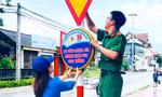 Góp sức trẻ chung tay xây dựng văn minh đô thị