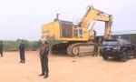 Khám xét 5 địa điểm liên quan vụ khai thác trái phép hơn 300.000 m3 khoáng sản
