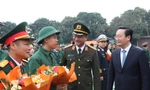 Thứ trưởng Bộ Công an động viên thanh niên tòng quân