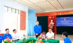 Anh Ngô Văn Cương thăm, làm việc tại Tổng đội Thanh niên xung phong 5 Nghệ An