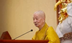 Đức Pháp chủ Thích Trí Quảng: Tâm càng thanh tịnh đời càng bình an