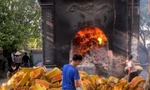 Đền Quan lớn Tuần Tranh chấn chỉnh sau clip đốt 20 tấn vàng mã lan truyền trên mạng