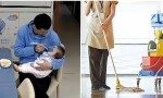 Con gái mơ ước lớn lên làm nghề quét dọn, phản ứng của người cha khiến ai cũng khen ngợi