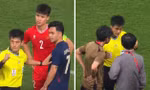 Trọng tài nói gì với các cầu thủ và HLV ĐT Thái Lan sau bàn thắng của Supachok?