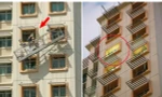 Thợ sơn chung cư hú vía khi dây treo giá đỡ bỗng đứt ở tầng 16, kết thúc may mắn bất ngờ