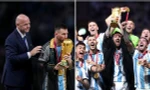 Ý nghĩa chiếc áo choàng Lionel Messi được mặc khi nâng cúp vô địch World Cup 2022
