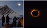 Những hình ảnh kỳ ảo của nhật thực toàn phần duy nhất năm 2021: Cảnh tượng cực hiếm gặp!