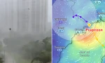 Video bão số 2 gây gió giật dữ dội 38 mét/giây khi đổ bộ đảo Hải Nam (Trung Quốc)