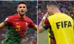 Ronaldo có hành động bị chê là “giả trân” khi đồng đội ghi bàn thứ ba cho Bồ Đào Nha