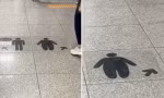 Ký hiệu người ngoại cỡ khuyến khích người dân ở Hàn Quốc đi thang bộ gây tranh cãi
