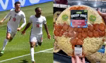 Siêu thị làm bánh pizza ủng hộ đội tuyển Anh tại EURO 2020, ai ngờ gây tranh cãi kịch liệt