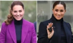 Trang phục mới của Kate khiến dân mạng tranh luận: “Học theo” Meghan hay theo Nữ hoàng?