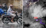 Vùng áp thấp ở Biển Đông đã mạnh lên, tăng khả năng phát triển trong 24 giờ tới