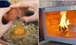 Làm theo hướng dẫn nấu mì ăn liền với kem trứng trên mạng, cô gái suýt làm cháy nhà