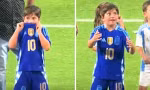 Con trai Messi xin mảnh lưới mà bị phớt lờ, phản ứng khiến ai cũng buồn cười