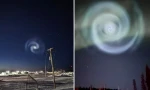 Xoáy ốc bí ẩn xuất hiện trên bầu trời khiến nhiều người ngỡ ngàng, đó là hiện tượng gì?