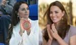 Công nương Kate gây thắc mắc khi không đeo nhẫn đính hôn, vốn là nhẫn cũ của Công nương Diana
