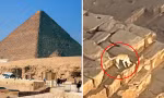 Bất ngờ phát hiện một chú chó chạy loanh quanh trên đỉnh Đại Kim Tự Tháp Giza
