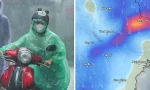Gió Đông Bắc đang về miền Bắc nước ta, chiều nay những nơi nào sẽ có mưa to?