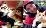 Một nạn nhân mắc kẹt sau động đất ở Thổ Nhĩ Kỳ khăng khăng đề nghị cứu mèo của mình trước