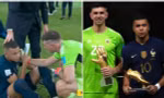 Thủ môn Argentina an ủi Mbappe nhưng bị chê là “giả tạo” vì hành động sau khi nhận cúp