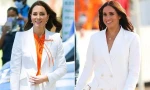 Meghan Markle có mặt ở châu Âu: Mặc gần giống Công nương Kate, được khen vì hành động đẹp