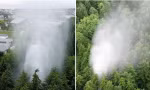 Mạch nước bí ẩn bất ngờ phun cực mạnh ngay trước ngày lễ, người Nhật cho là điềm xấu