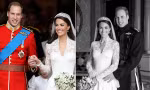 Chi tiết lạ về ảnh cưới mới đăng của William - Kate: William mặc đồ khác hôm cưới?