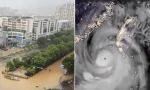 Hình ảnh vệ tinh cho thấy bão Doksuri tăng cường độ dữ dội thế nào khi tiến vào Trung Quốc