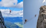 Du khách đổ xô tới “cây cầu bậc thang” chênh vênh để chụp ảnh, có người thiệt mạng