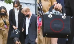 Chi tiết được Dior làm riêng cho túi của Meghan, thể hiện sự kết nối với Hoàng gia Anh